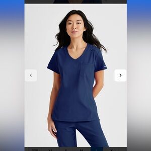Skechers Navy Blue Scrub Set